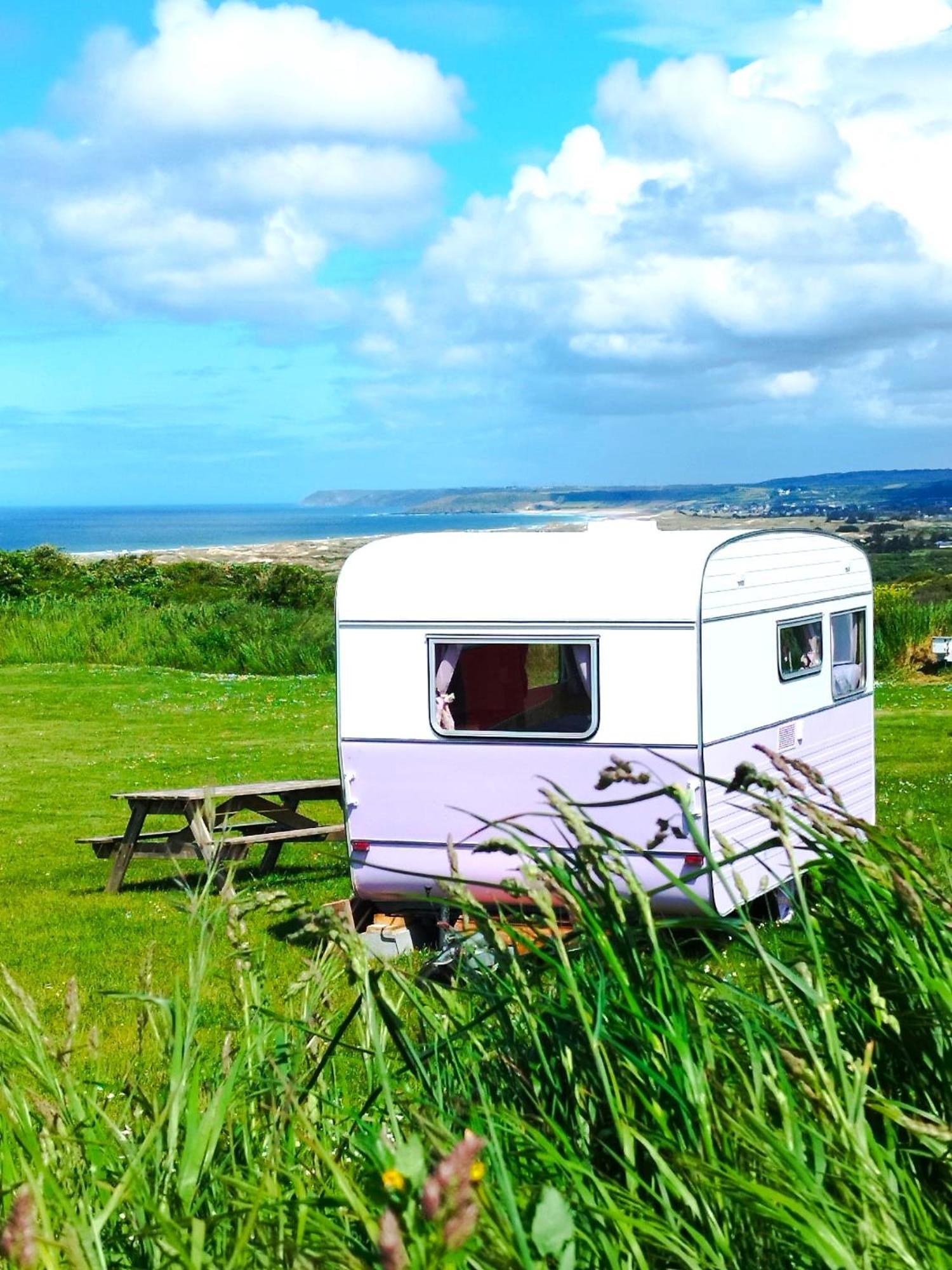 Camping Les Ronds Duval Face Aux Iles Anglo-Normandes Les Moitiers-d'Allonne Extérieur photo